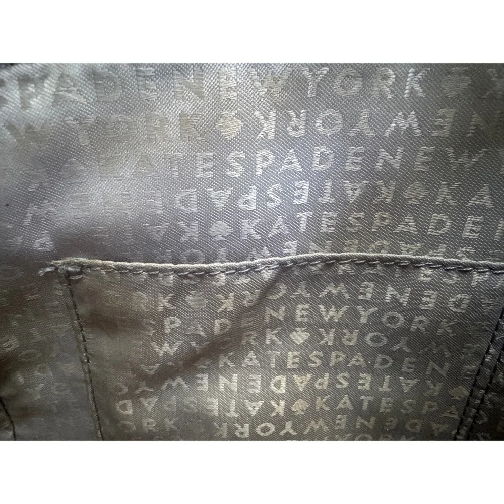 Kate Spade Alanie Lewis Drive‎ Suede Pebbled Leather Gray Shoulder Large Bag